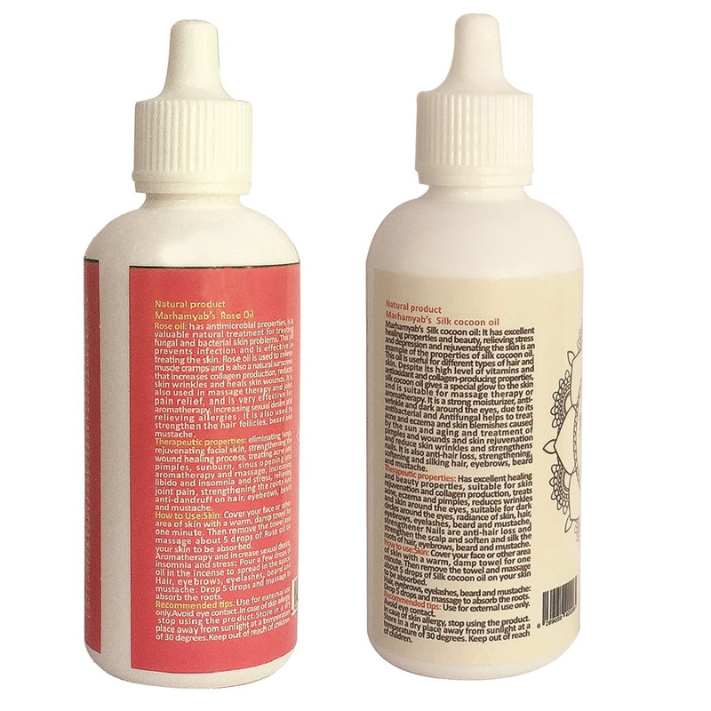 روغن تقویت کننده مو ، مژه و ابرو مرهم یاب مدل پیله ابریشم و حلزون حجم 80 میلی لیتر مجموعه 2 عددی روغن تقویت کننده مو ، مژه و ابرو مرهم یاب مدل پیله ابریشم و حلزون حجم 80 میلی لیتر مجموعه 2 عددی