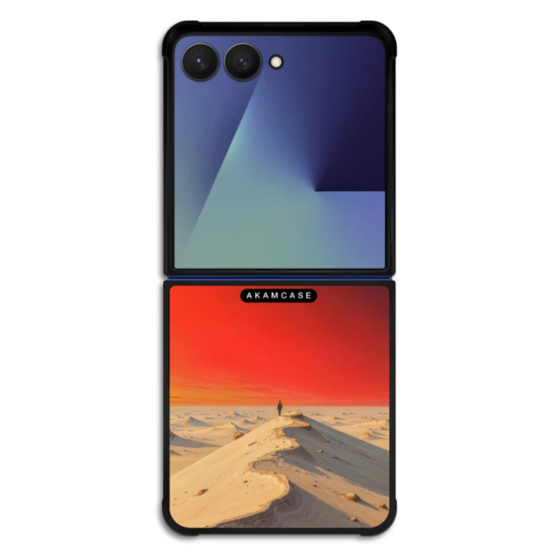 کاور آکام مدل AMC-WSGZFLIP7-DESERT-2 مناسب برای گوشی موبایل سامسونگ Galaxy Z Flip 7