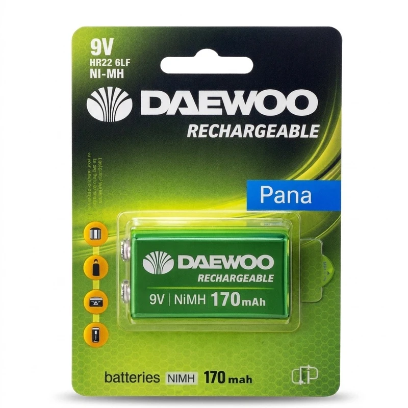  باتری کتابی قابل شارژ دوو مدل pana