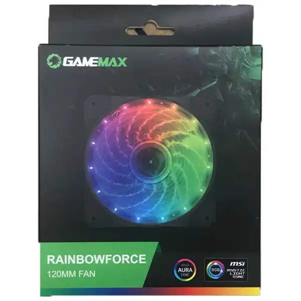 فن کیس گیم مکس مدل 12Rainbow-M