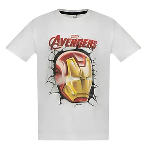 تی شرت آستین کوتاه پسرانه مدل مرد آهنی 6032