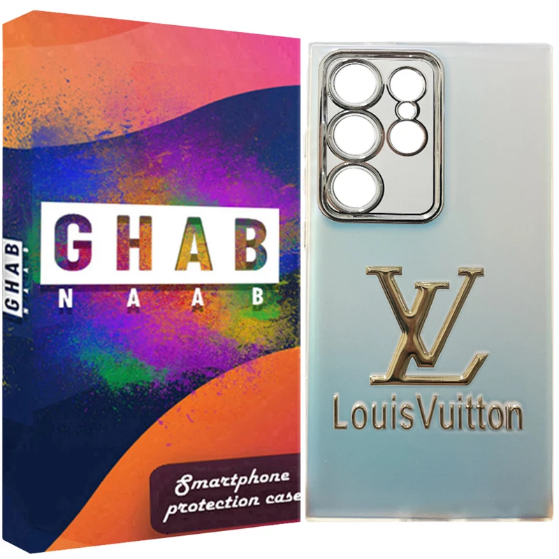 کاور قاب ناب مدل Luxury Design طرح L01 مناسب برای گوشی موبایل سامسونگ Galaxy S24 Ultra