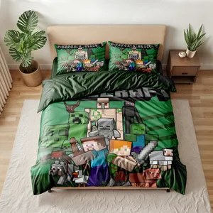 سرویس خواب 1 نفر 4 تکه مدل ماینکرفت