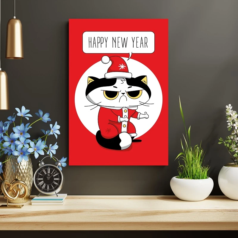 تابلو شاسی مدل grumpy cat