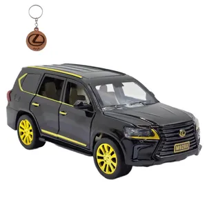 ماکت ماشین ناب سل مدل لکسوس چراغدار موزیکال به همراه جاسوییچی