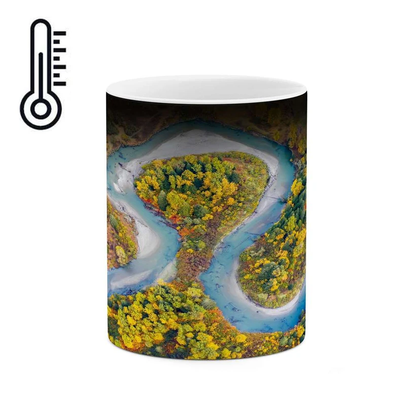 ماگ حرارتی کاکتی مدل منظره کد mgh15309