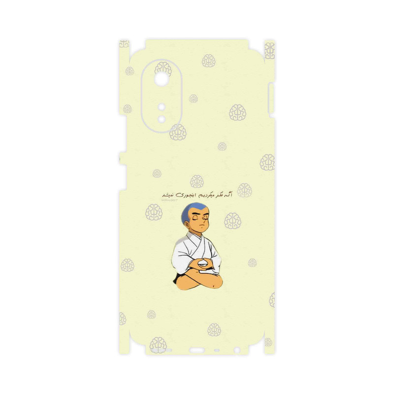 برچسب پوششی ماهوت مدل Ikkyu-san-FullSkin مناسب برای گوشی موبایل اپو A38