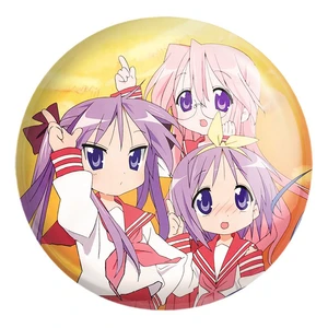 پیکسل خندالو طرح انیمه ستاره خوش شانس Lucky Star کد 23607 مدل بزرگ