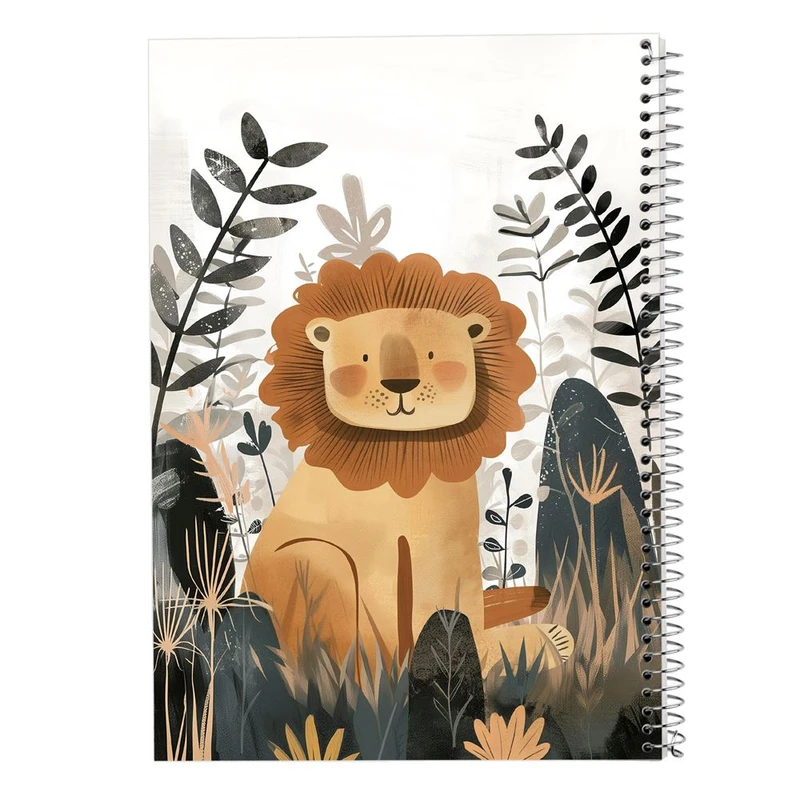 دفتر شطرنجی 50 برگ مدوپد طرح موجودات فانتزی کد DF16886