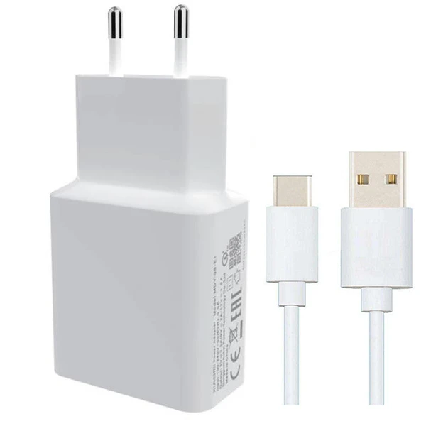 شارژر دیواری  مدل MDY-0Z به همراه کابل تبدیل USB-C