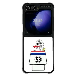 AKAM AMC-WSGZFLIP5-SNOOPY-34 Cover For Samsung Galaxy Z Flip 5