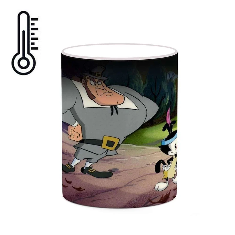 ماگ حرارتی کاکتی مدل کارتون Animaniacs کد mgh22145