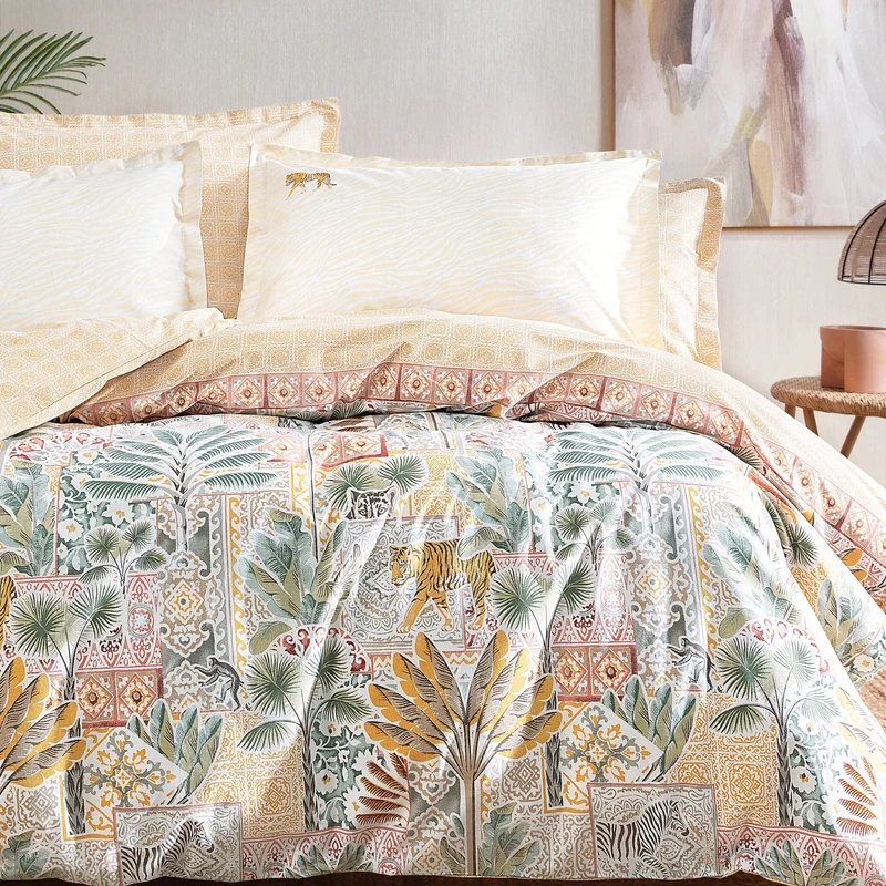 سرویس ملحفه یک نفره 3 تکه یاتاش مدل Gold