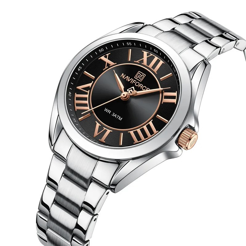 ساعت مچی عقربه ای زنانه نیوی فورس مدل  NF5037SB