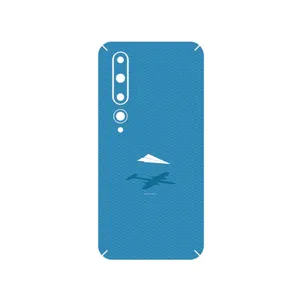 MAHOOT Minimal Paper Airplane Cover Sticker for Xiaomi Mi 10 5G