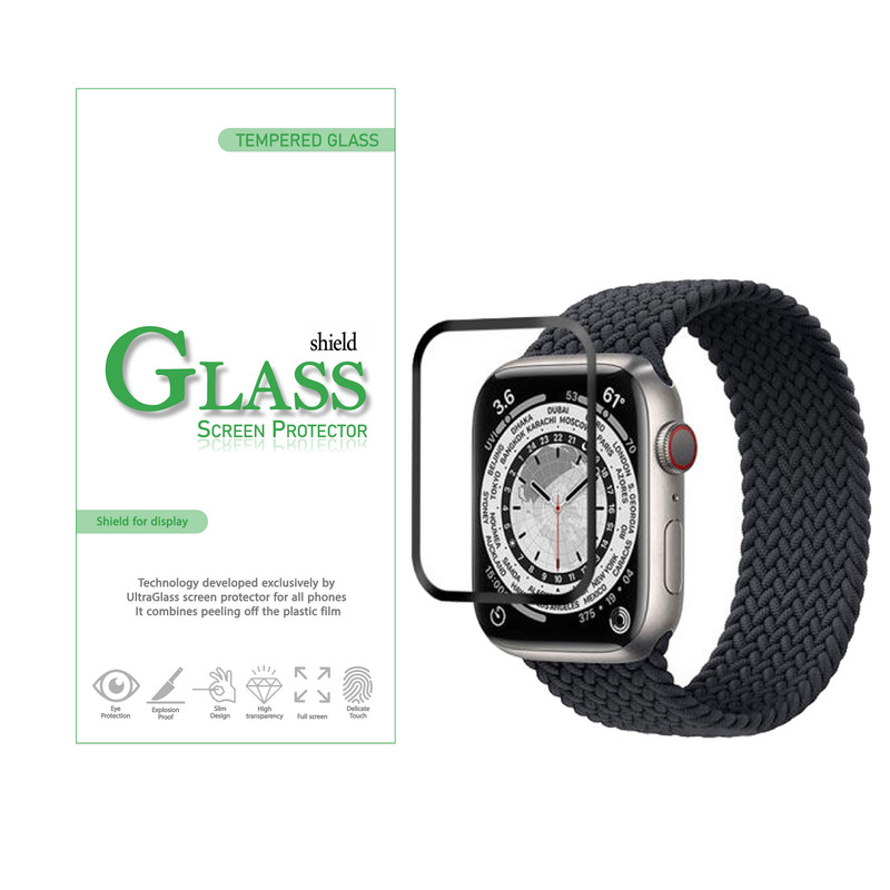 محافظ صفحه نمایش شیلد گلس مدل PMMA مناسب برای اپل واچ  Series 7 45mm