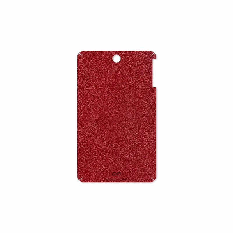 برچسب پوششی ماهوت مدل Red-Leather مناسب برای تبلت لنوو A7-50 A3500 2014