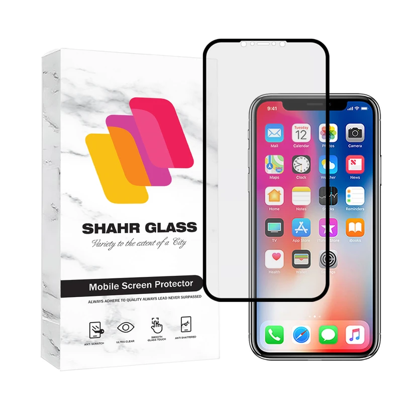  محافظ صفحه نمایش سرامیکی مات شهر گلس مدل MCERAMSH مناسب برای گوشی موبایل اپل iPhone XR