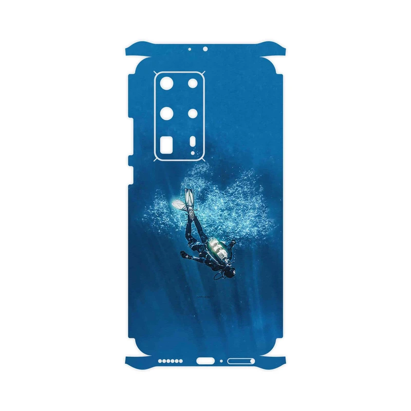 برچسب پوششی ماهوت مدل Scuba_Diving-FullSkin مناسب برای گوشی موبایل هوآوی P40 Pro Plus