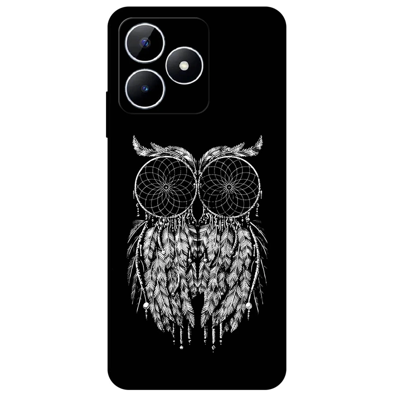 کاور مگافون طرح جغد مدل 6276 مناسب برای گوشی موبایل ریلمی Note 50