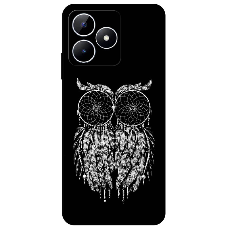 کاور مگافون طرح جغد مدل 6276 مناسب برای گوشی موبایل ریلمی Note 50