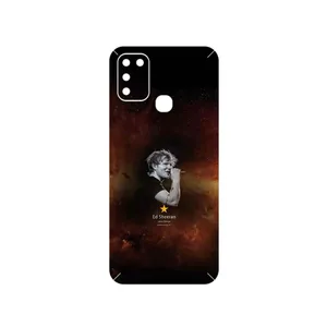 MAHOOT Ed Sheeran Cover Sticker for Infinix Hot 10 Play