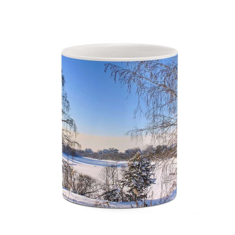 ماگ کاکتی مدل منظره برفی کد mgh18477