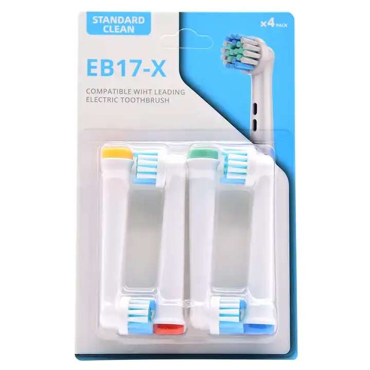 سری یدک مسواک برقی مدل EB-17X بسته 4 عددی سری یدک مسواک برقی مدل EB-17X بسته 4 عددی