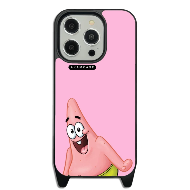 کاور آکام مدل AMC-WLA15PRO-SPONGE BOB18 مناسب برای گوشی موبایل اپل iPhone 15 Pro