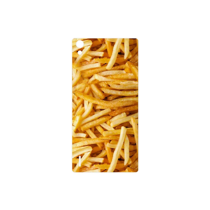 برچسب پوششی ماهوت مدل French fries مناسب برای گوشی موبایل هوآوی Ascend P7