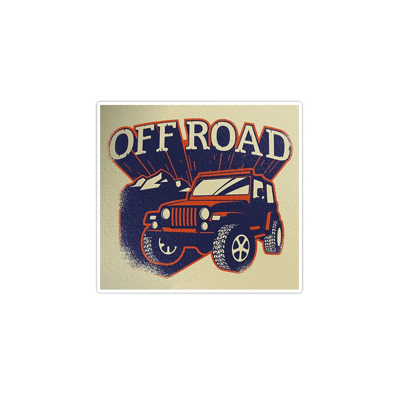   استیکر لپ تاپ ویندی دیزاین طرح آفرود مدل ndi894