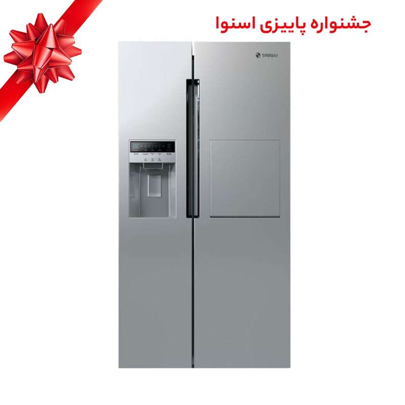 یخچال و فریزر ساید بای ساید اسنوا 27 فوت هوشمند مدل S1Di-S110-W یخچال و فریزر ساید بای ساید اسنوا 27 فوت هوشمند مدل S1Di-S110-W