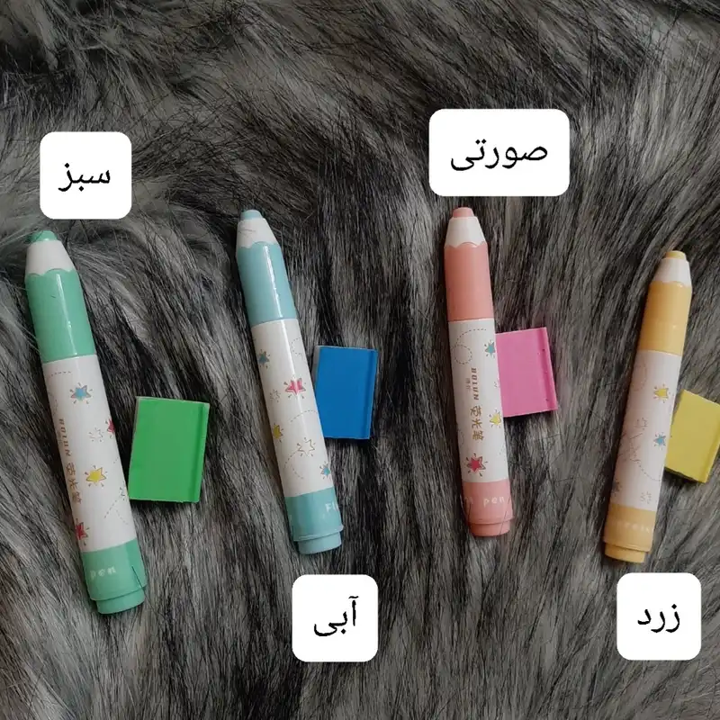 ماژیک علامت گذار مدل مداد به همراه پاک کن