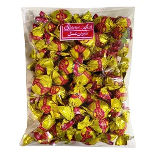 تافی روکشدار سفید با مغزی سفید گلدن نانی شیرین عسل - 500 گرم