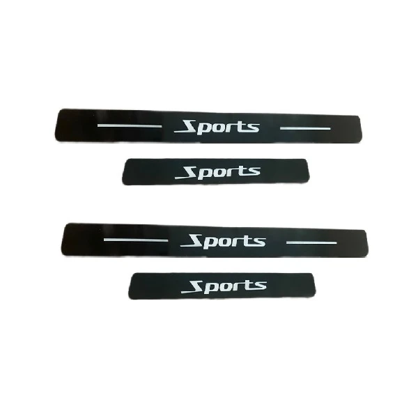 پارکابی خودرو فلکسی مدل zspotکد باریک رنگ مشکی مجموعه 4 عددی