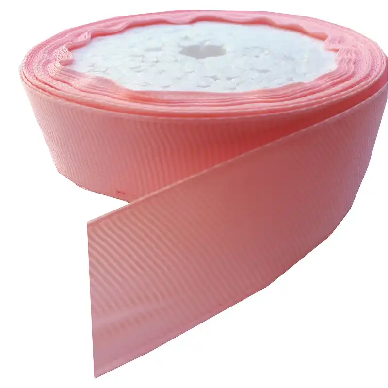 روبان مدل گروگن صورتی طول 2 متر