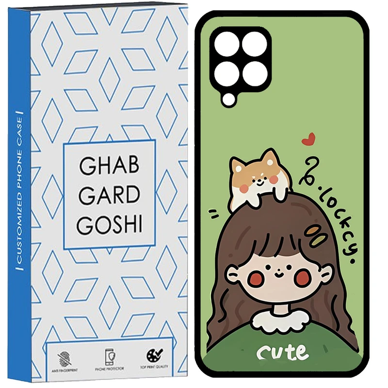 کاور قاب گارد گوشی طرح دخترانه کد TPU-026 مناسب برای گوشی موبایل سامسونگ Galaxy A12 / M12