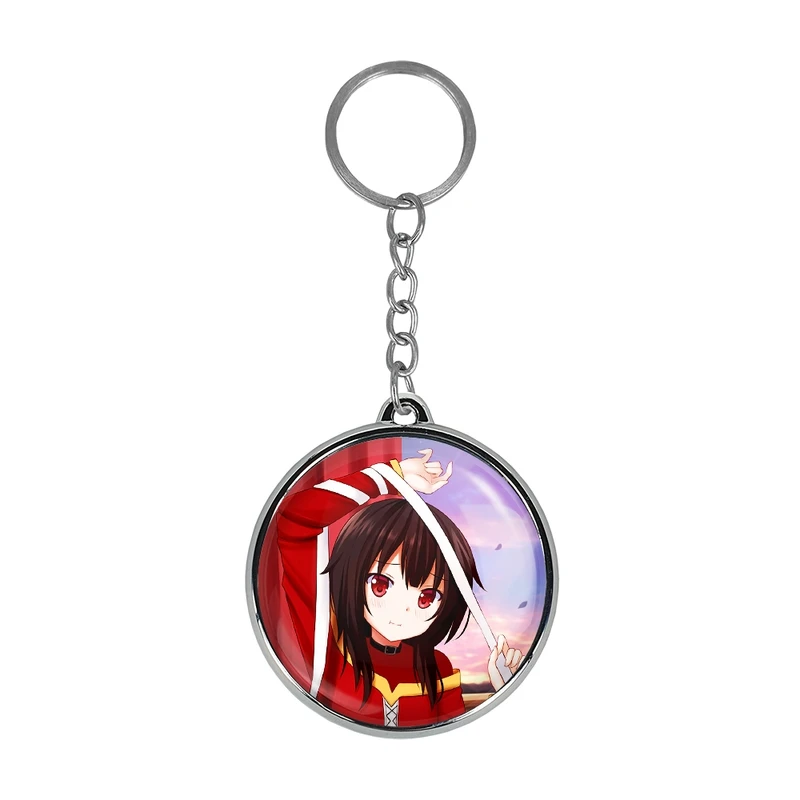 جاکلیدی خندالو طرح مگومین انیمه کونوسوبا Konosuba مدل دوطرفه کد 2733427335