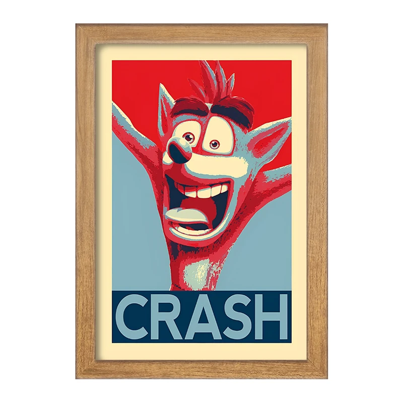 تابلو خندالو مدل کراش (Crash) کد F6491