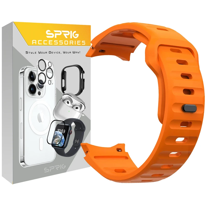 بند اسپریگ مدل Spig ORG مناسب برای ساعت هوشمند سامسونگ Galaxy Watch 7 40mm / Watch 7 44mm / Watch FE 40mm