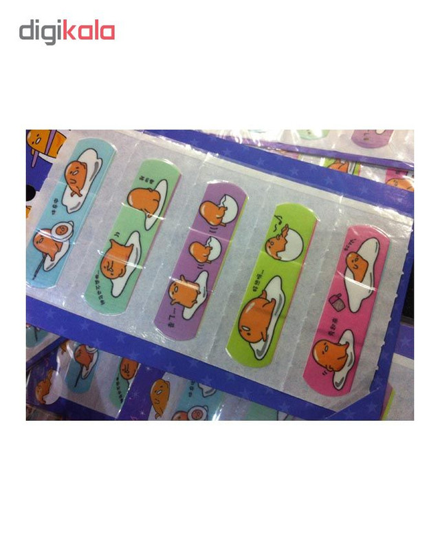 چسب زخم طرح تخم مرغ کد 142 بسته 5 عددی چسب زخم طرح تخم مرغ کد 142 بسته 5 عددی