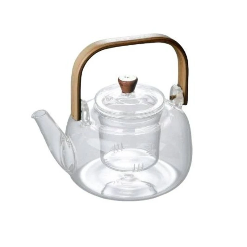 قوری مدل دسته بامبو کد 419 گنجایش 1.2 لیتر