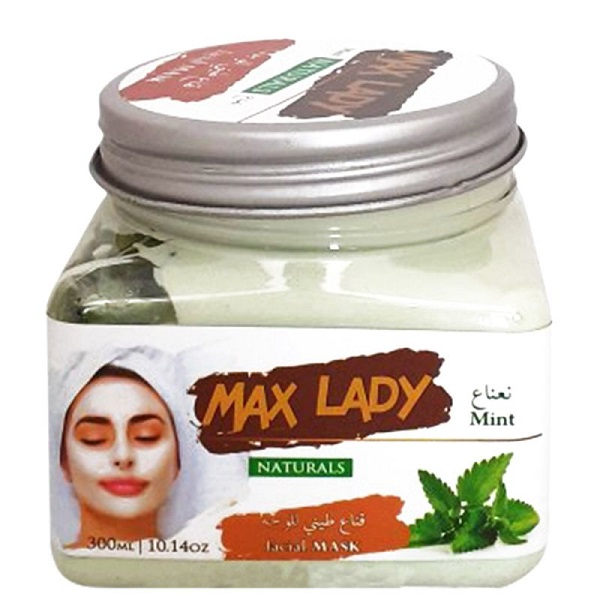 ماسک صورت مکس لیدی مدل نعناع حجم 300 میلی لیتر