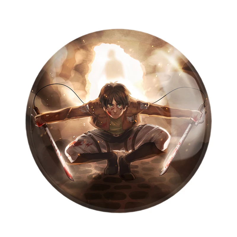 مگنت خندالو مدل ارن یگر انیمه اتک آن تایتان Attack on Titan  کد 18543