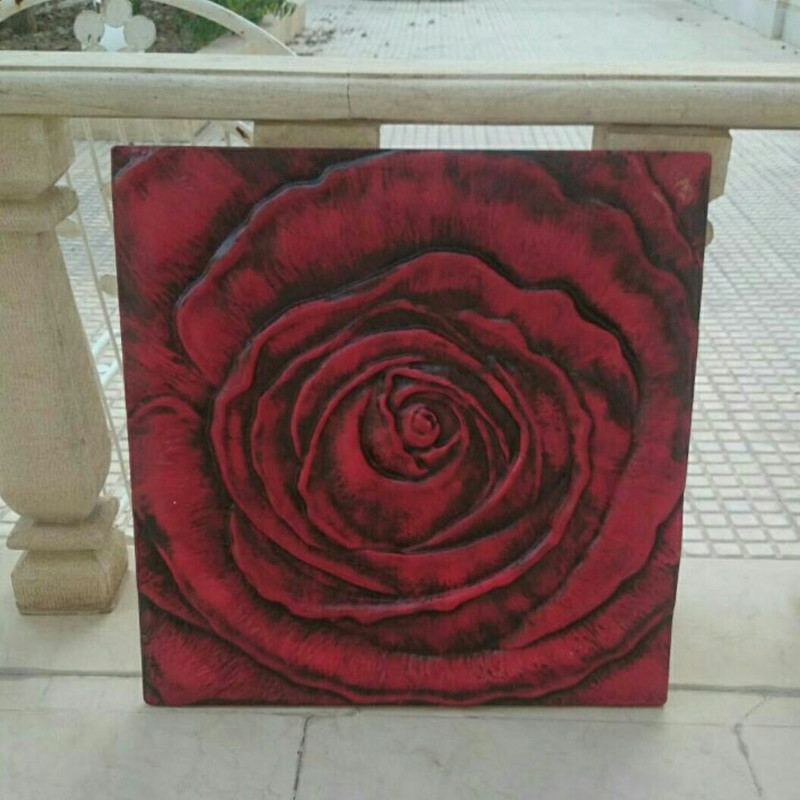 قالب صنعتی مدل سنگ گل رز