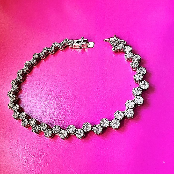 نیم ست نقره زنانه مدل  glsr-878