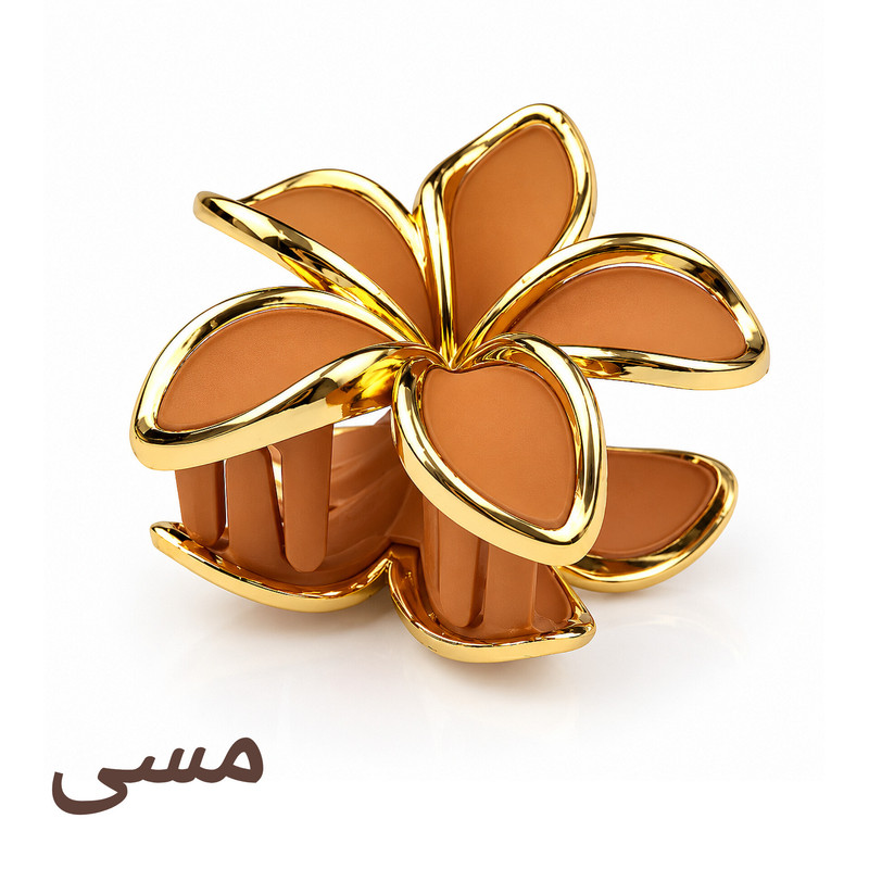 کلیپس مو زنانه مدل پلومریا شمعی مات کاتیا لوکس کد GC-35