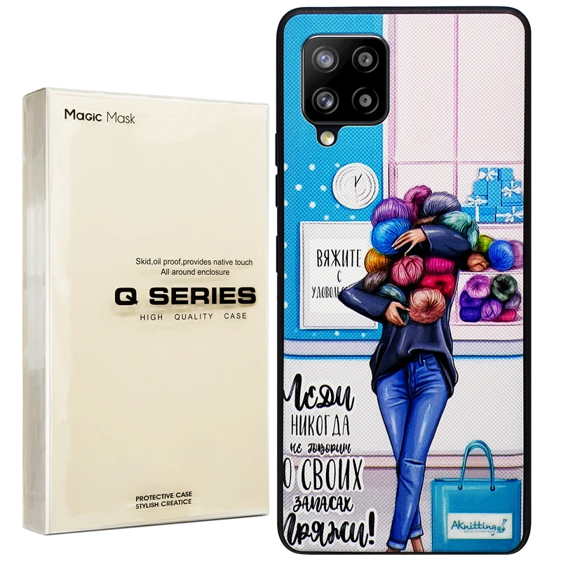 کاور مجیک مسک مدل full colour مناسب برای گوشی موبایل سامسونگ Galaxy A42 