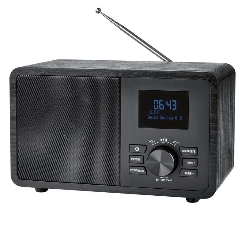 رادیو اسپیکر FM سیلور کرست مدل DAB دارای ورودی AUX