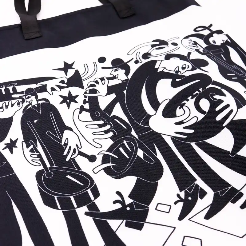 ساک خرید مدل موسیقی کد ۱۲۲